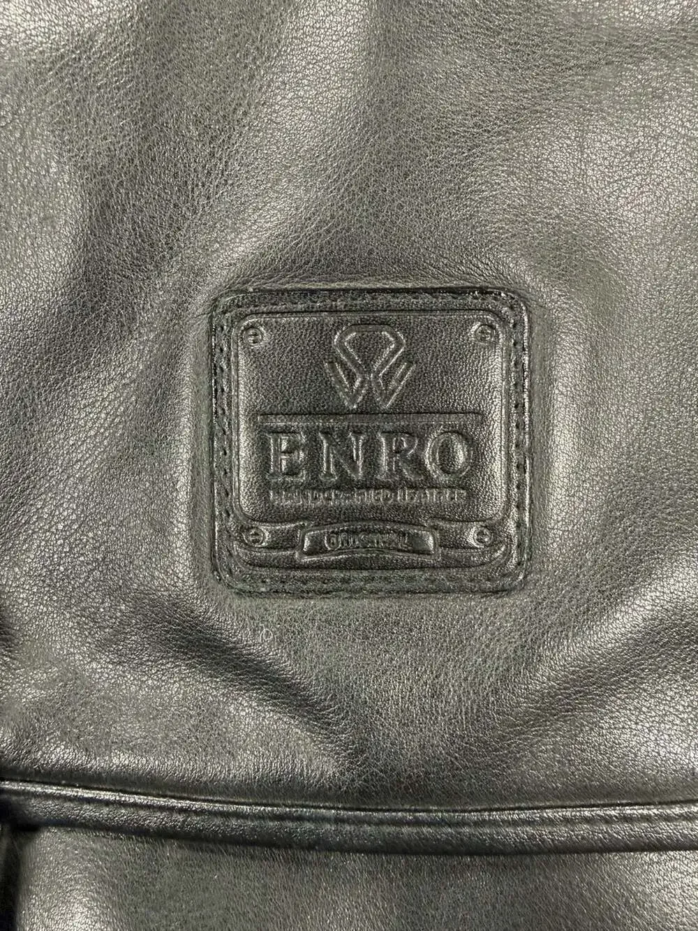 Enro Jaguar Handcrafted Leather Laptop Briefcase Messenger Bag